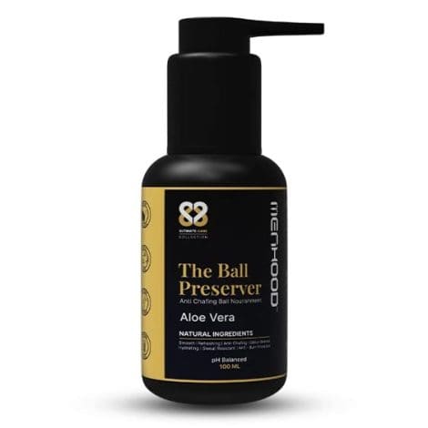 MENHOOD Ball Guardian: Fight sweat, chafing, odor, and irritation with our dermatologically tested Aloe Soothing Cream.