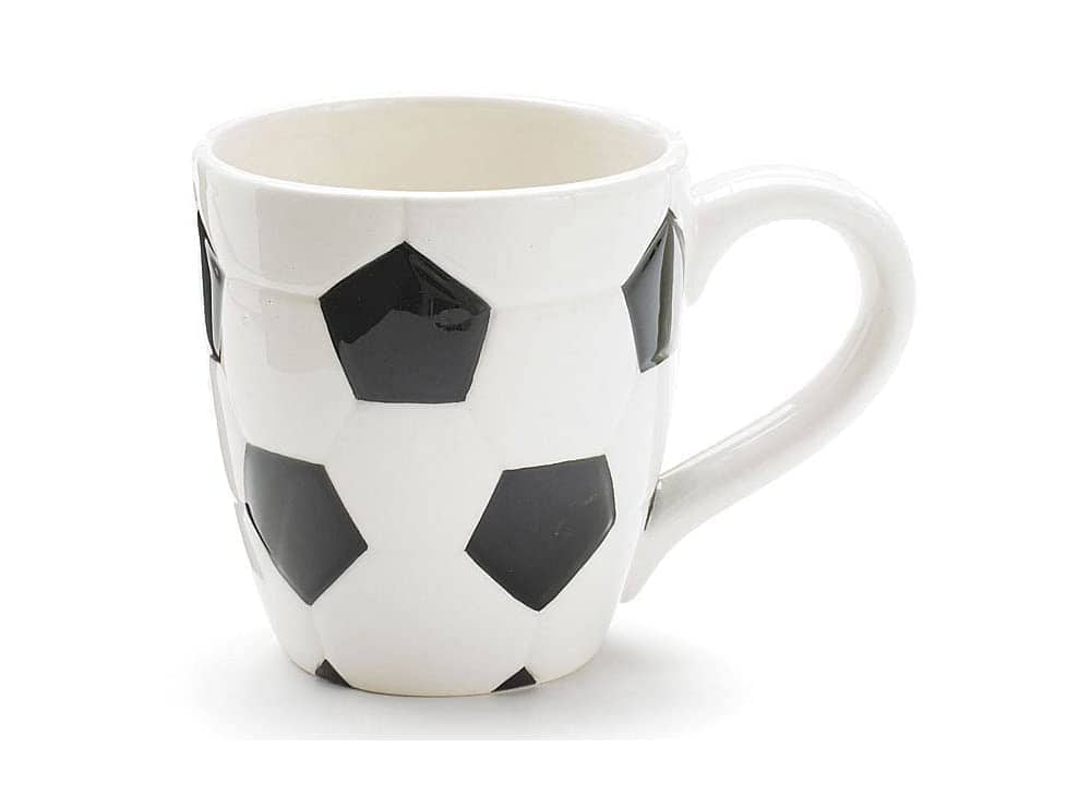 Ceramic 15 Oz Soccer Ball Coffee Mug Great Gift For Our Soccer Fans