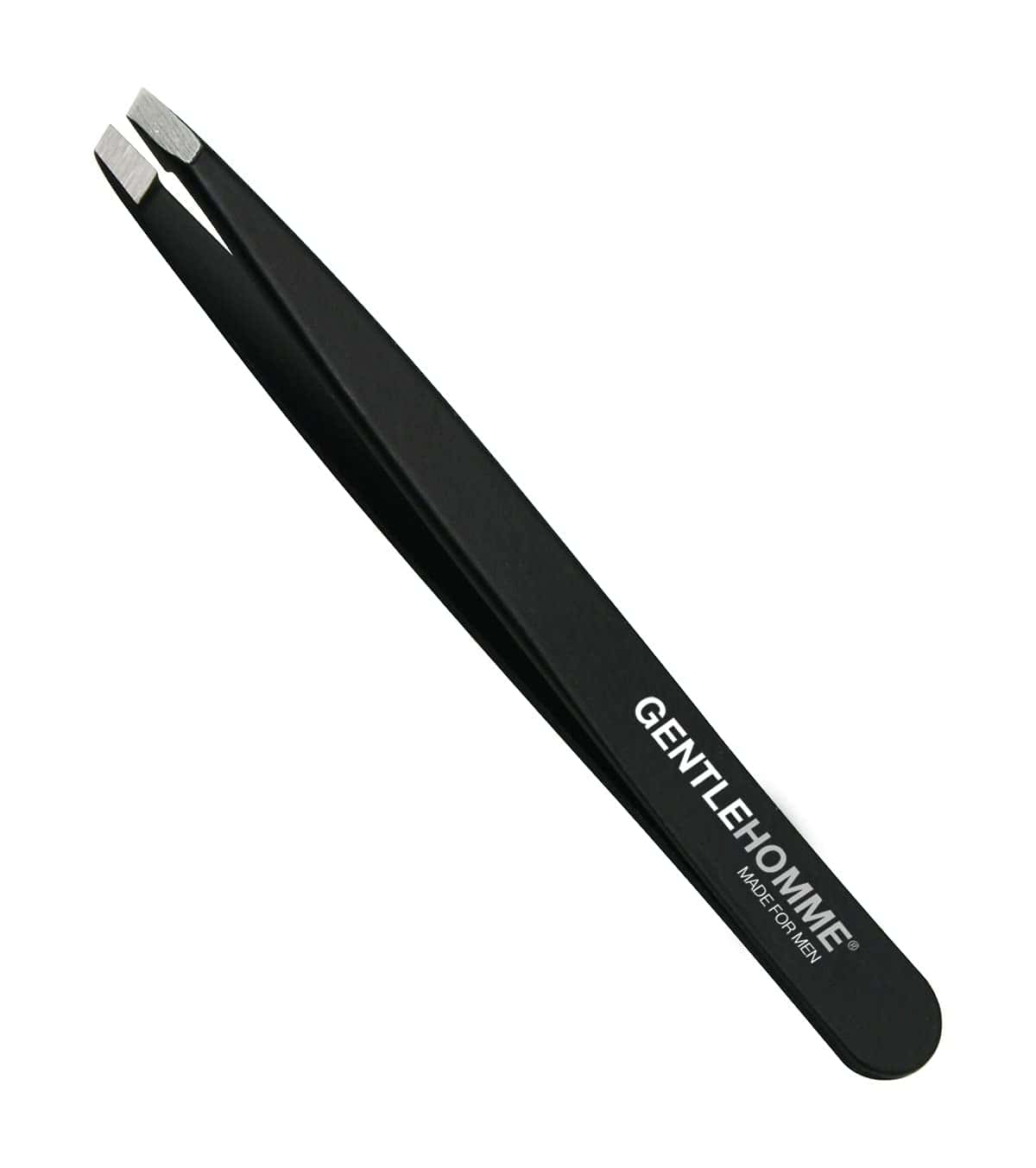 Gentlehomme Tweezer for Men's Eyebrows & Beard - Professional Stainless Steel - Precise for Facial Hair & Eyebrows