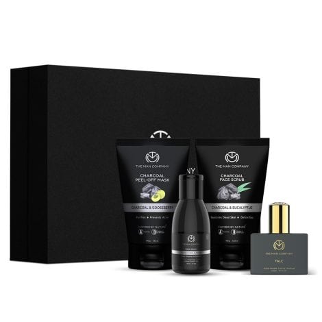 The Man Company De Tan Face Care Kit for Men – Purifying set for flawless skin, fights pollution, controls acne.