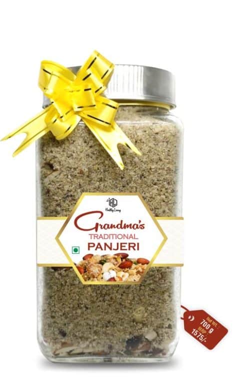 Nutritious and Delicious Grandma’s Panjeri – A 400gm Jar of Traditional Indian Goodness for Healthy Living.