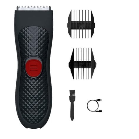 Extra Body Care’s Trimmer: Water-resistant Body and Groin Shaver for Men; Enhanced Battery, Universal USB Charging.