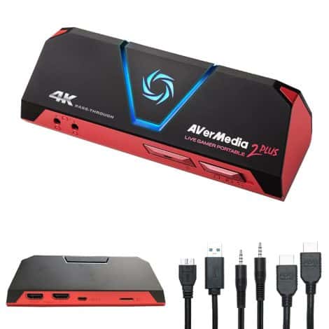 AVerMedia GC513 Live Gamer Portable 2 Plus captures and shares HD gameplay seamlessly, even without a PC.