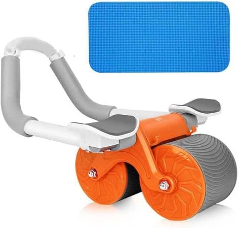 HSR Ab Roller, a silent workout equipment for men and women to strengthen abs, arms, and back at home.