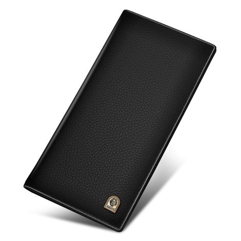 Black2 Men’s Slim Wallet – Genuine Cow Leather Gift Boxed Bifold Wallet – Perfect for Gifting!