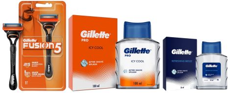 Gillette PRO AFTER SHAVE SPLASH ICY COOL to get a refreshing and cool post-shave experience in India.