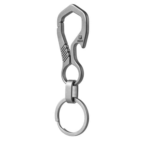 Titanium Key Chain with Key Ring and Gift Box, Carabiner Key Chains for Indian Men and Women.