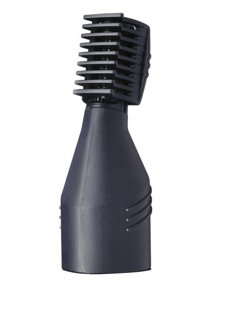 BaByliss MEN E652E Hair trimmer for nose, ears and eyebrows – Effective Circular Cutting, Black.