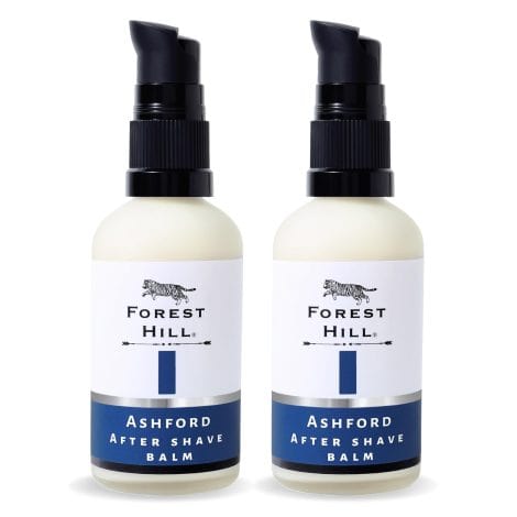 2 packs of Forest Hill Premium After Shave Balm with Shea Butter, Jojoba, Oats Oil & Aloe Vera. Alcohol-free. Rejuvenating, moisturizing & natural. (100ml)