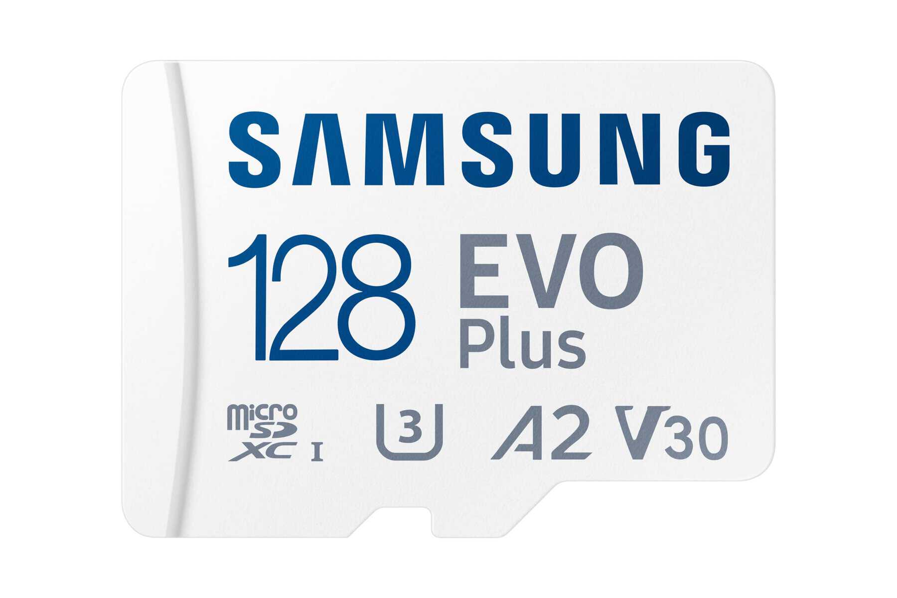 Samsung EVO Plus 128GB microSDXC UHS-I U3 130MB/s Full HD & 4K UHD Memory Card with Adapter (MB-MC128KA)