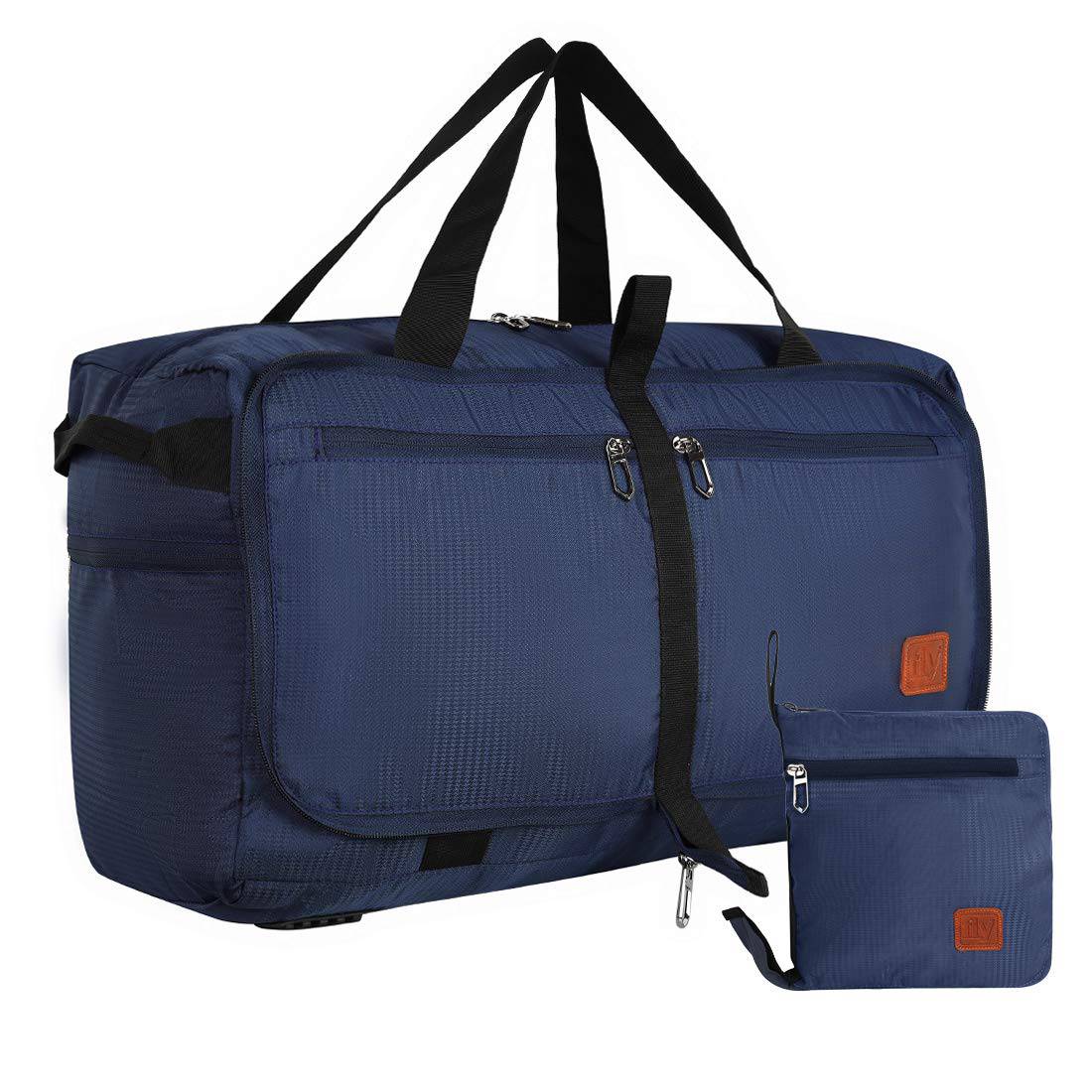 Fly Fashion.in - Fashion begins here Fly Fashion Polyester Foldable Duffle Travel Convertible Bag Luggage for Travel, Packing and Storage for Men Women - Blue