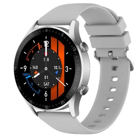 Fire-Boltt – India’s top smartwatch brand. Talk 2 Bluetooth Calling Smartwatch with dual button, voice assistance, 120 sports modes, IP68 rating.