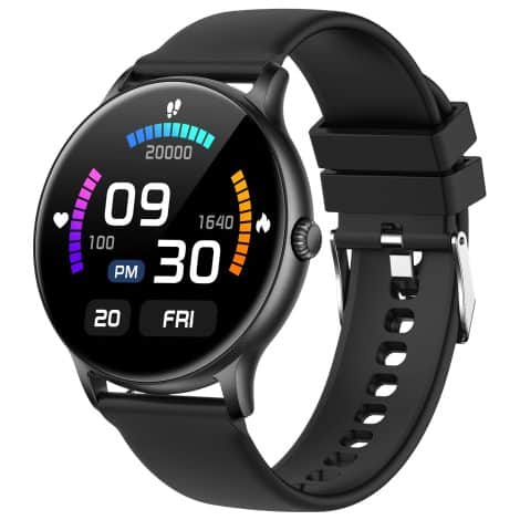 Fire-Boltt Phoenix Smart Watch with Bluetooth Calling, 1.3″ display, 120+ Sports Modes, SpO2, Heart Rate Monitoring & IP67 Rating.