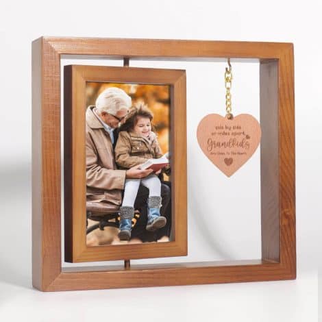 Grandfather’s Day Present: Grandpa Photo Frame, Fond Gifts from Grandchildren, Effortless Gifts for Last-Minute Father’s Day.