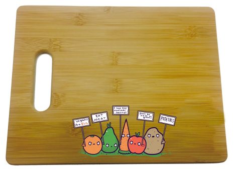 Funny 3D COLOR Printed Bamboo Cutting Board – Perfect gift for weddings, housewarmings, anniversaries, birthdays, and Mother’s Day.