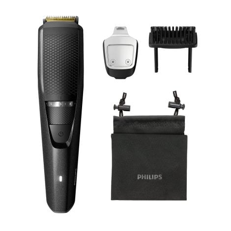 PHILIPS BT3241/15 Advanced Beard Trimmer – Perfect for Indian Men with 20 settings, rapid charging, and long battery life.