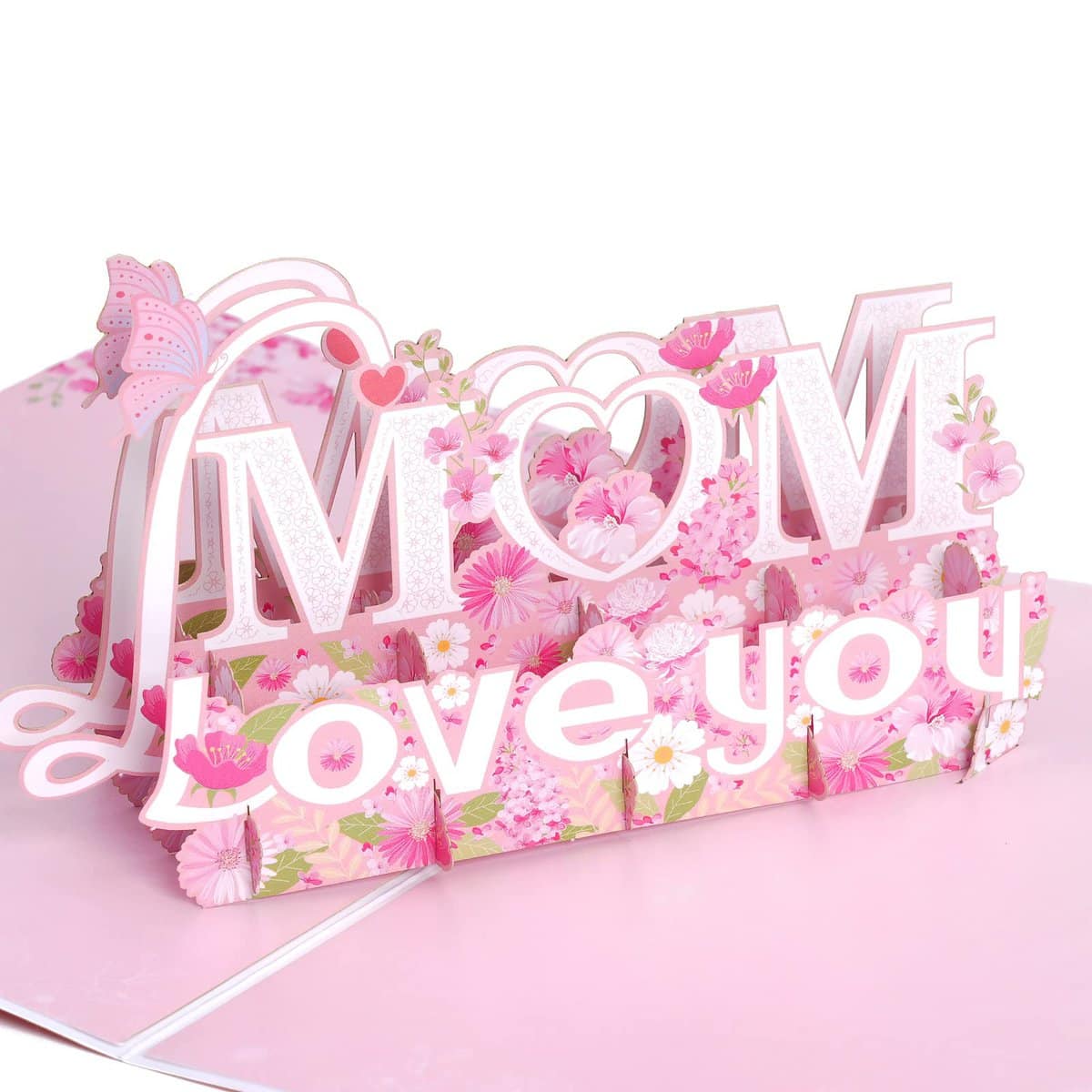 ALMHH Mothers Day Card, Pop Up Mothers Day Cards Love Pop Cards for Mom, Happy Mothers Day Card, 5.9 X 7.87”, 3D Mothers Day Card from Daughter or Son, Unique Mothers Day/Birthday Gifts