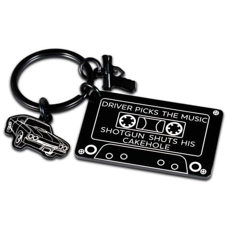 Octamber Superna Show Merchandise Keychain, a cool gift for TV show fans, music lovers, and drivers.