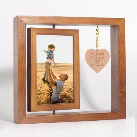 Father’s Day Gift for Dad: Personalized Photo Frame by Ithmahco; Memorable and Funny Gift for Indian Dads!