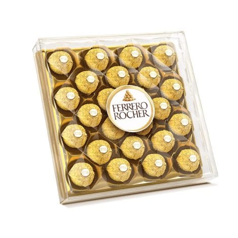 Ferrero Rocher Deluxe Chocolate Gift Pack, 24 Pieces, 300 g.