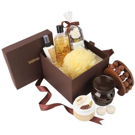 BodyHerbals Coffee Cellulite Care Set – Ideal Gift for All Celebrations – Premium Packaging – 7 pcs.