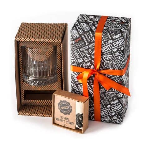 Hediyesepeti Whiskey Glass Set – Perfect gift for men who enjoy whiskey. Includes 12 whiskey stones.