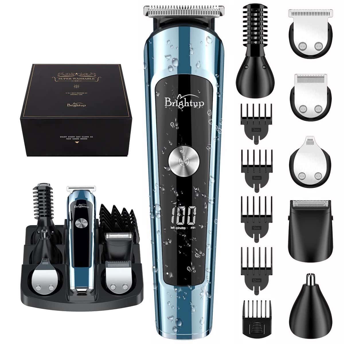 Brightup Beard Trimmer: Advanced Hair Cutting Set for Indian Men, Wireless  & Waterproof Grooming Kit, Rechargeable -  Review