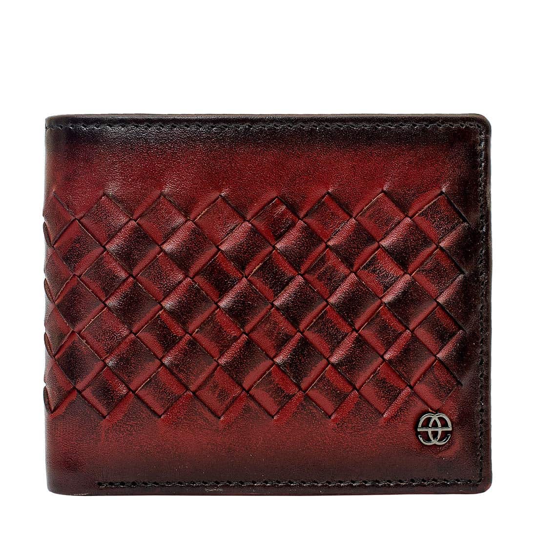 eske eské Kurt - Genuine Leather Mens Bifold Wallet with RFID Blocking - Holds Cards, Coins and Bills - 7 Card Slot - Handcrafted - Durable - Water Resistant