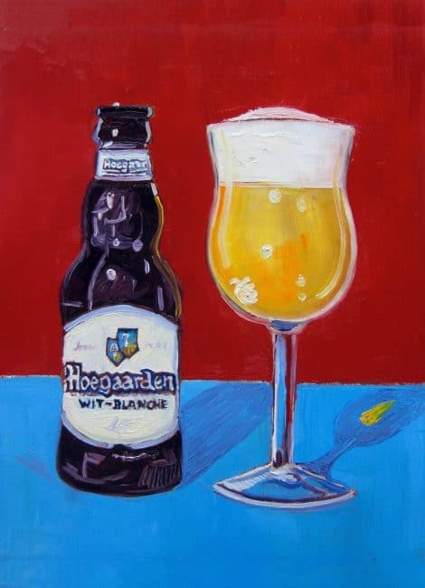 Tallenge offers a Hoegaarden Pub Poster perfect for your Home Bar Wall Decor, an ideal Beer Lover Gift!