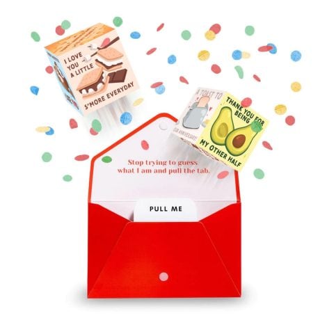 Personalize Your Celebration PopBox™ – Authentic Surprise Greeting Card with 2 Photo Blocks, Explosive Confetti