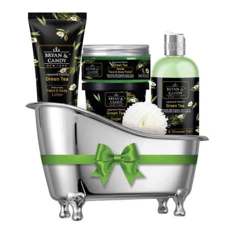 Bryan & Candy Complete Green Tea Home Spa Pack: Bath goodies for both genders!