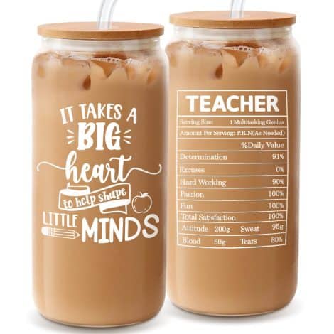 Top Teacher Gifts for Indian Teachers – Personalized and Engraved Can Glass, Perfect for Special Occasions