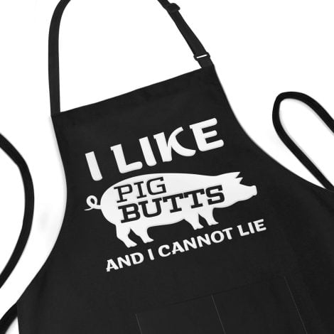 Funny Apron for Indian Men – I Love Pork and I Can’t Deny – Adjustable One Size Fits All – BBQ Gift Apron for Indian Dads, Chefs