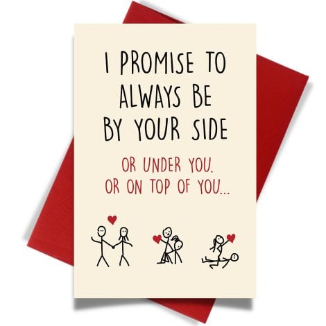 Funny Love Day Cards for Your Special Someone | Naughty Anniversary Gift | Fun Birthday Card