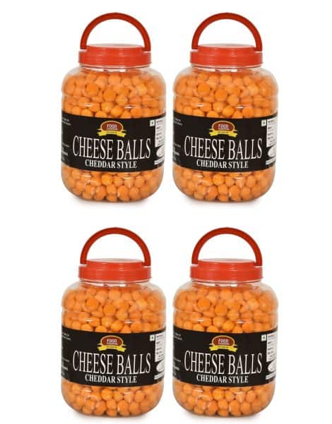 Party Delights Vegan Cheddar Cheese Balls, 1.6 kg. 4-pack – An essential plant-based snack!