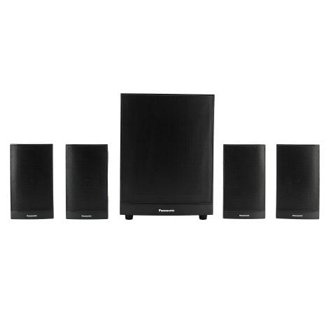 Panasonic SC-HT460GW-K 4.1 Channel Home Theatre- Deep Bass, Bluetooth, USB, AUX, LED Display, Volume & Bass Control (Black).