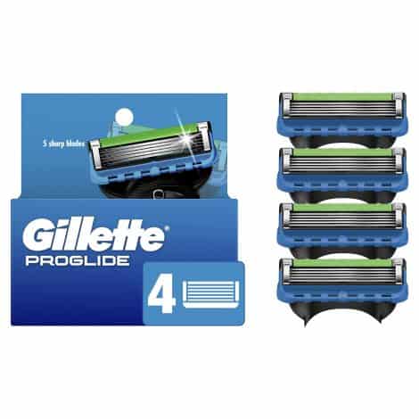 Gillette Fusion Proglide Blades – 4-count for the ultimate shave and beard styling.