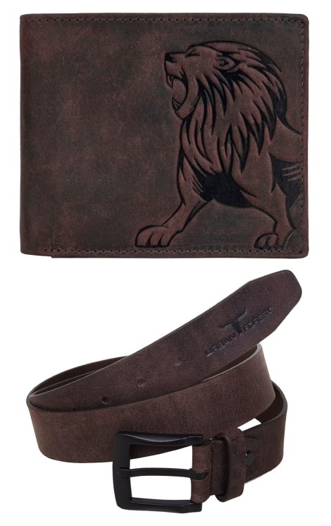 URBAN FOREST Luke Vintage Brown Leather Wallet & Brown Casual Leather Belt Combo Gift set for Men – Packed in Premium Wooden Box for Gifting
Urban Forest presents a gift combo with a vintage brown leather wallet, a brown casual leather belt, all packed in a luxurious wooden box for gifting.