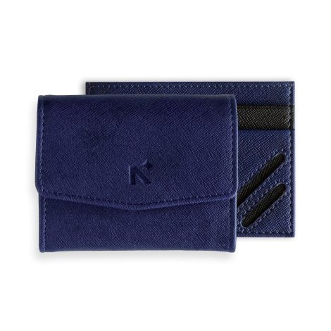 NEORAH – Personalized Couples Gift Set with Custom Name, Vegan Leather Card Wallets, and Coin Compartment.