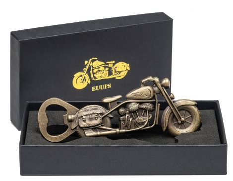 Exclusive Bike-themed Beer Presents for Indian Men – Vintage Bike Opener; Ideal for Father’s Day, Birthdays, Christmas