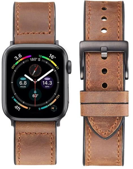 Stylish and durable PEFKO PSS14 Milanese / Trail / Alpine / Leather / Classic Chain Watch Bands for Apple iWatch.