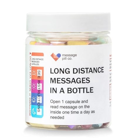 Pre-Written Love Capsules in a Jar – Ideal Long Distance Relationship Gift for Your Partner!