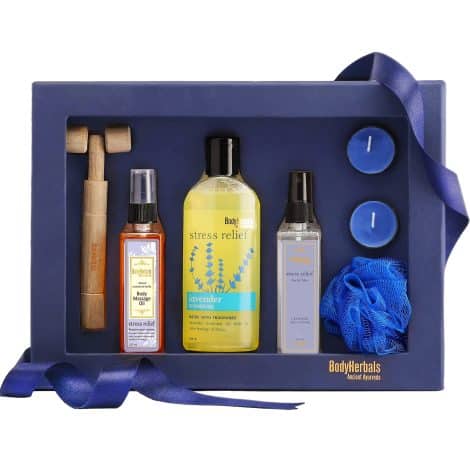 BodyHerbals Lavender Bath & Body Combo for Self-Care – Complete Skin Care Kit – Perfect for Gifting on Any Occasion!