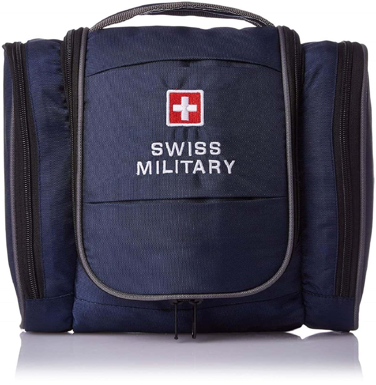 Swiss Military Plain 9 Cms Cosmetic Pouch (L_TB-3_Blue)